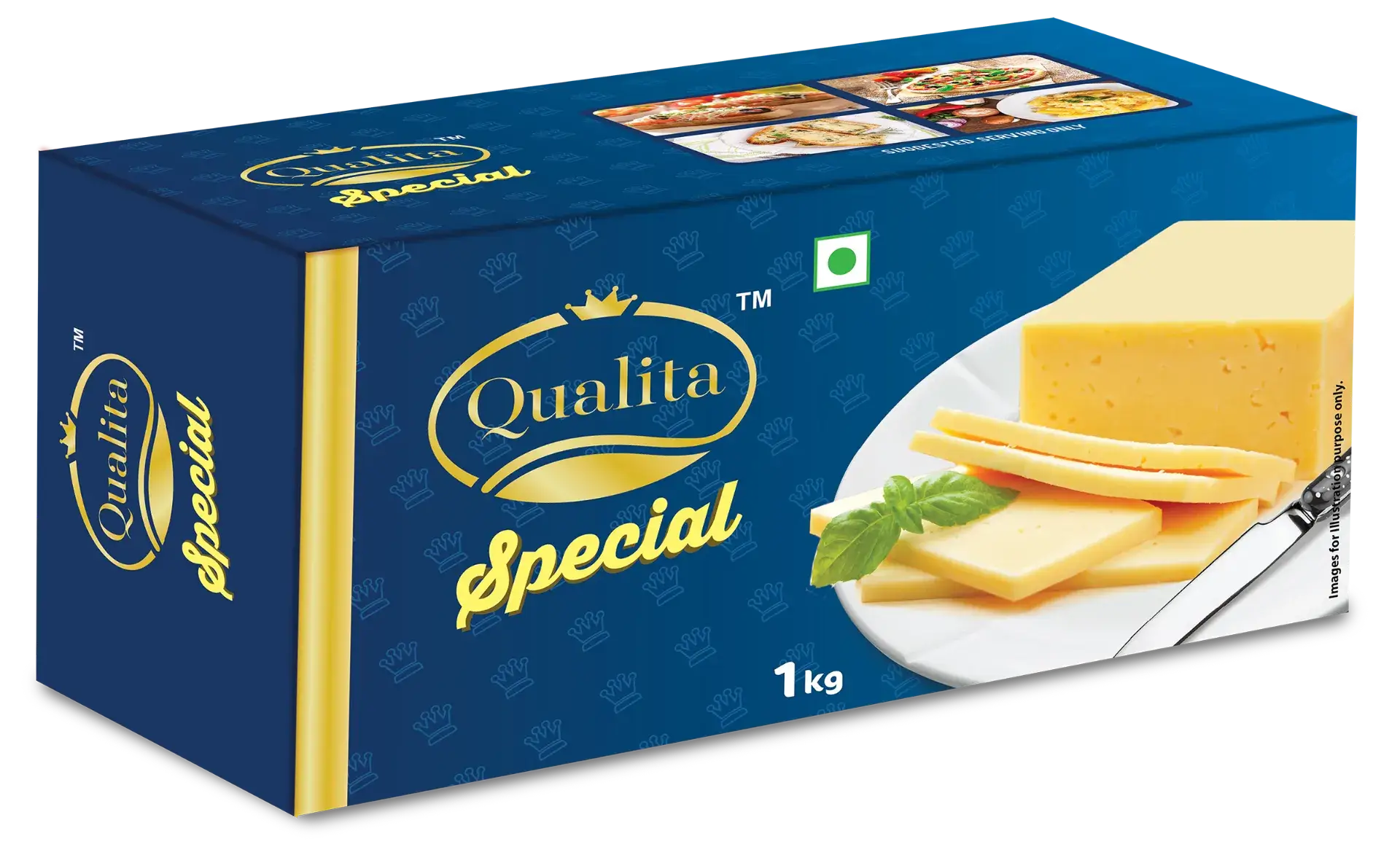 Prabhat Dairy Cheese Processed Qualita SPL Ceka 1kg